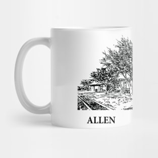 Allen Texas Mug